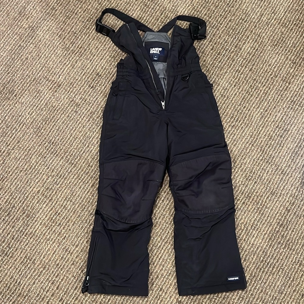 Lands End Snow Bibs - size 6